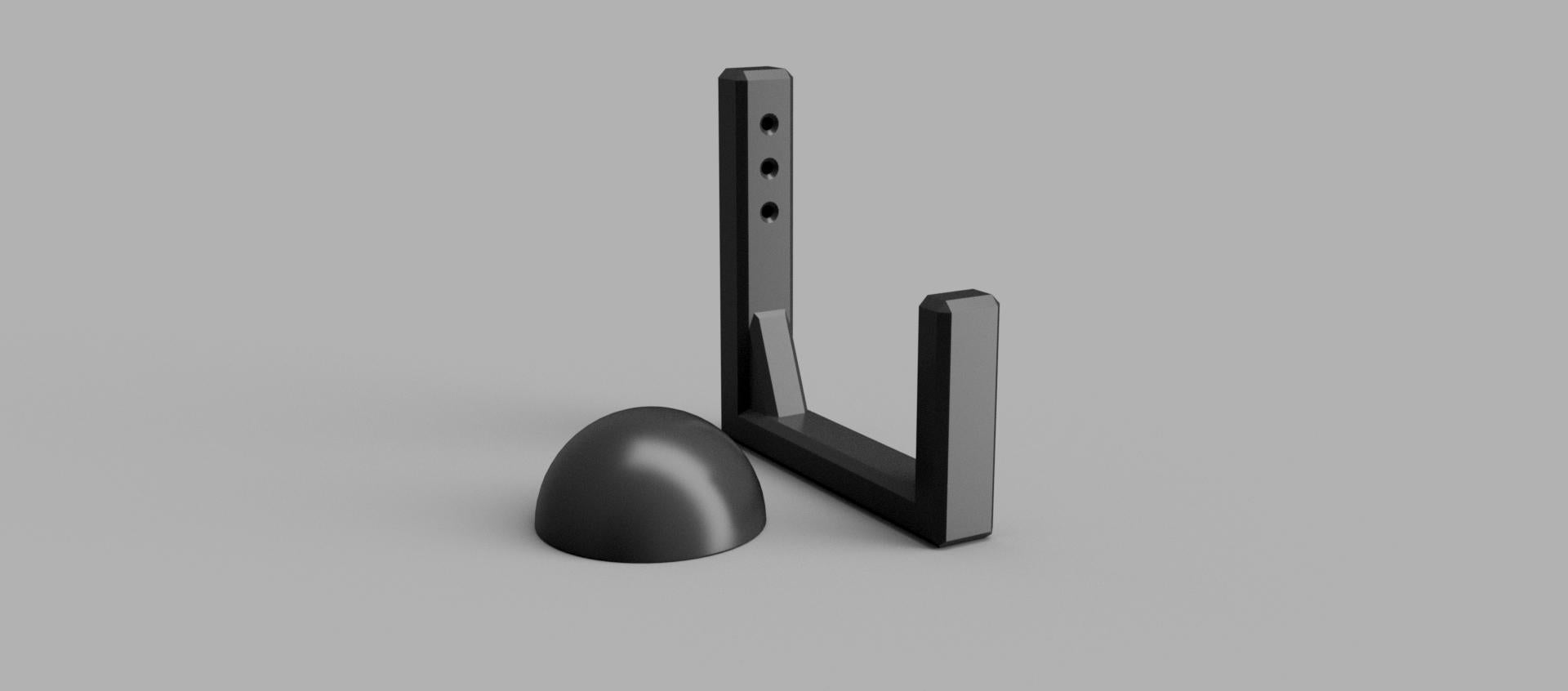 Supporto a parete per casco