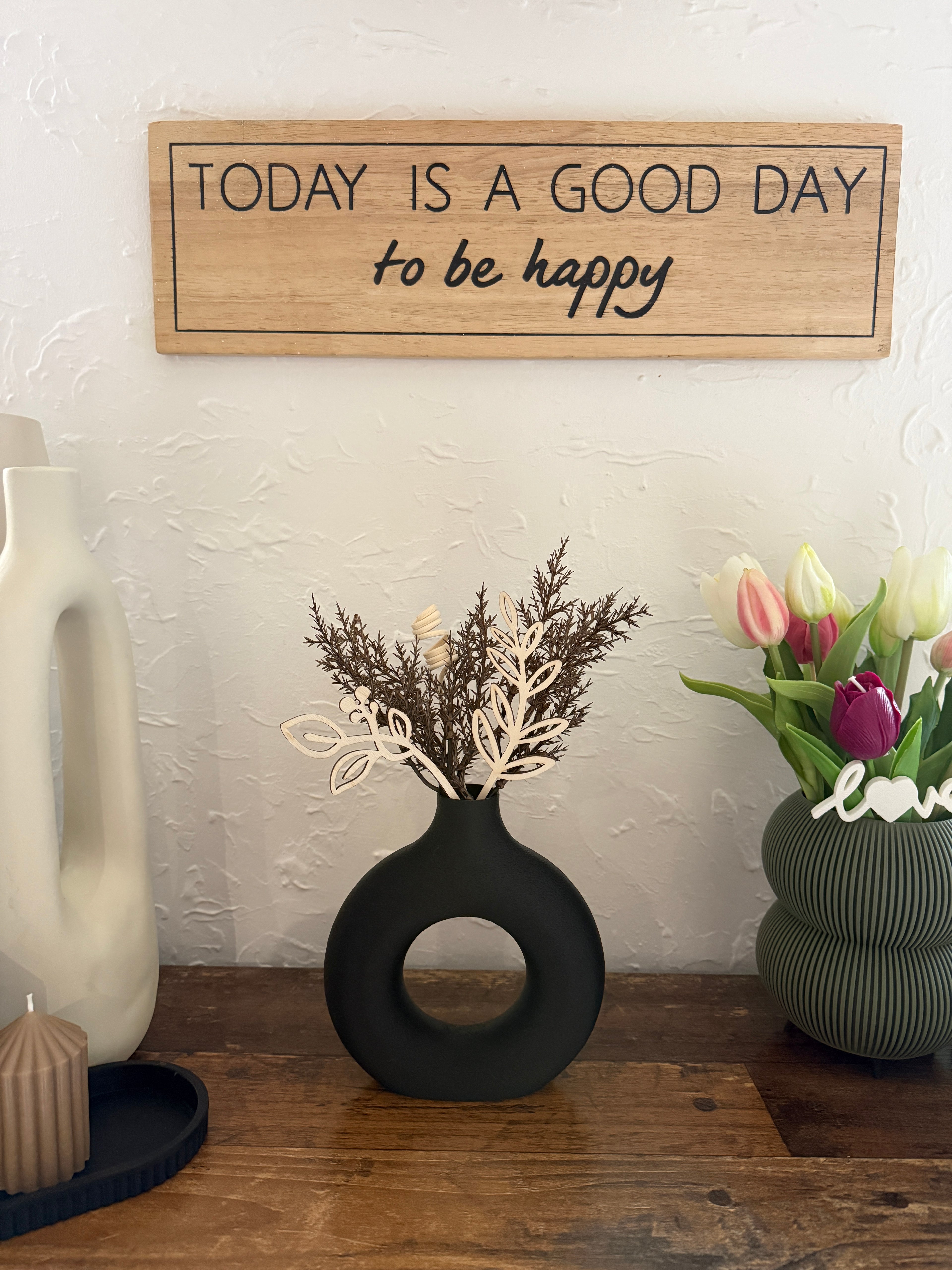 Vaso circolare nordico "Donut"