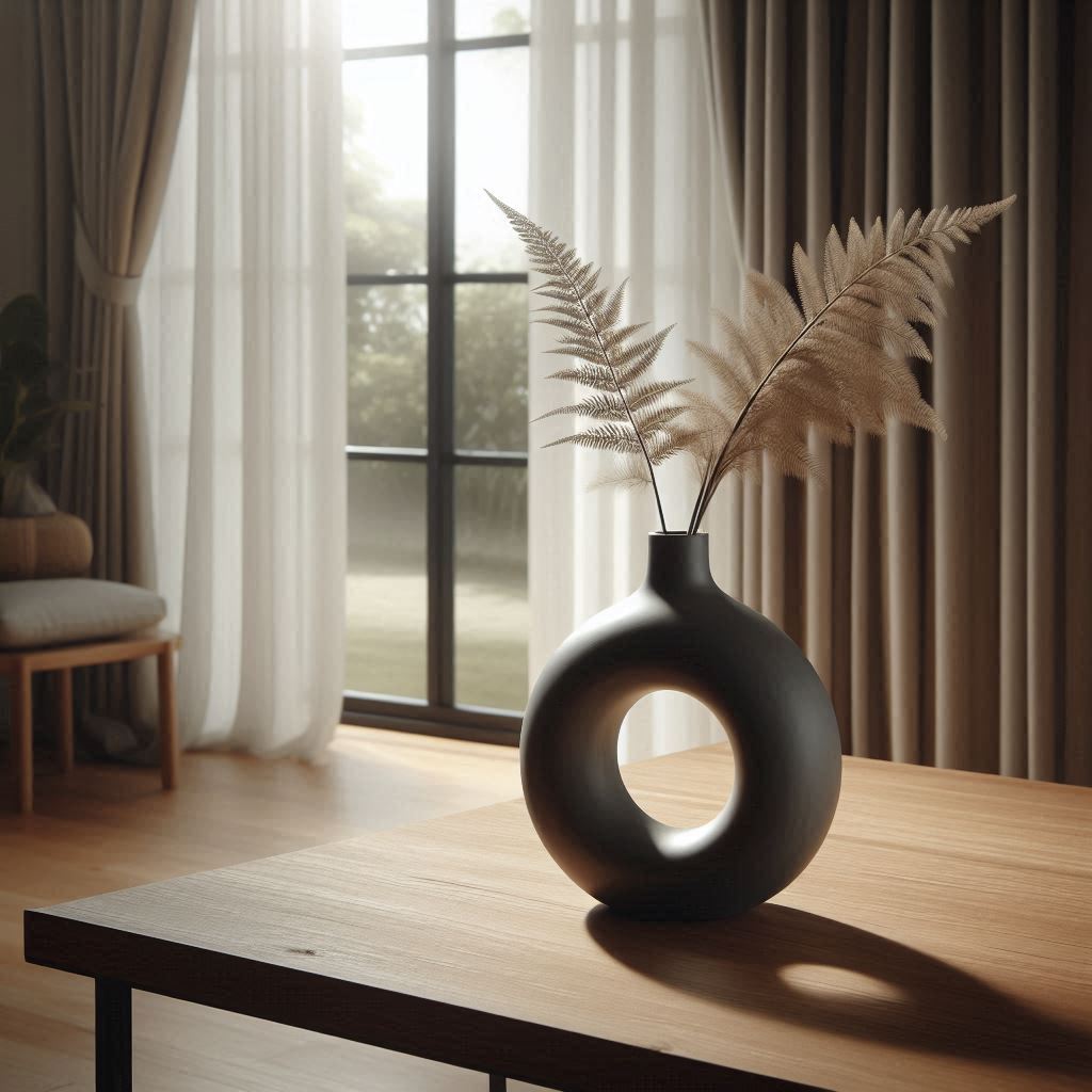 Vaso circolare nordico "Donut"